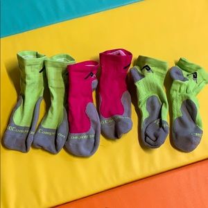 No show compression socks